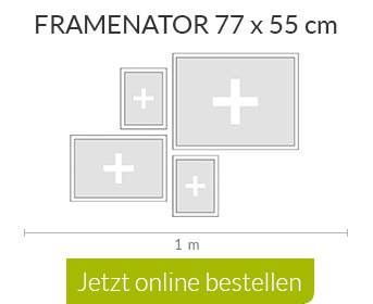 Fotos aufhängen leicht gemacht mit dem Framenator von PixelNet