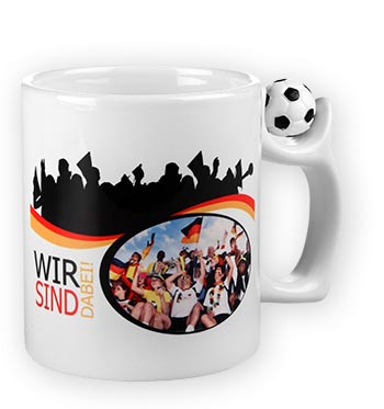 Fußballtasse